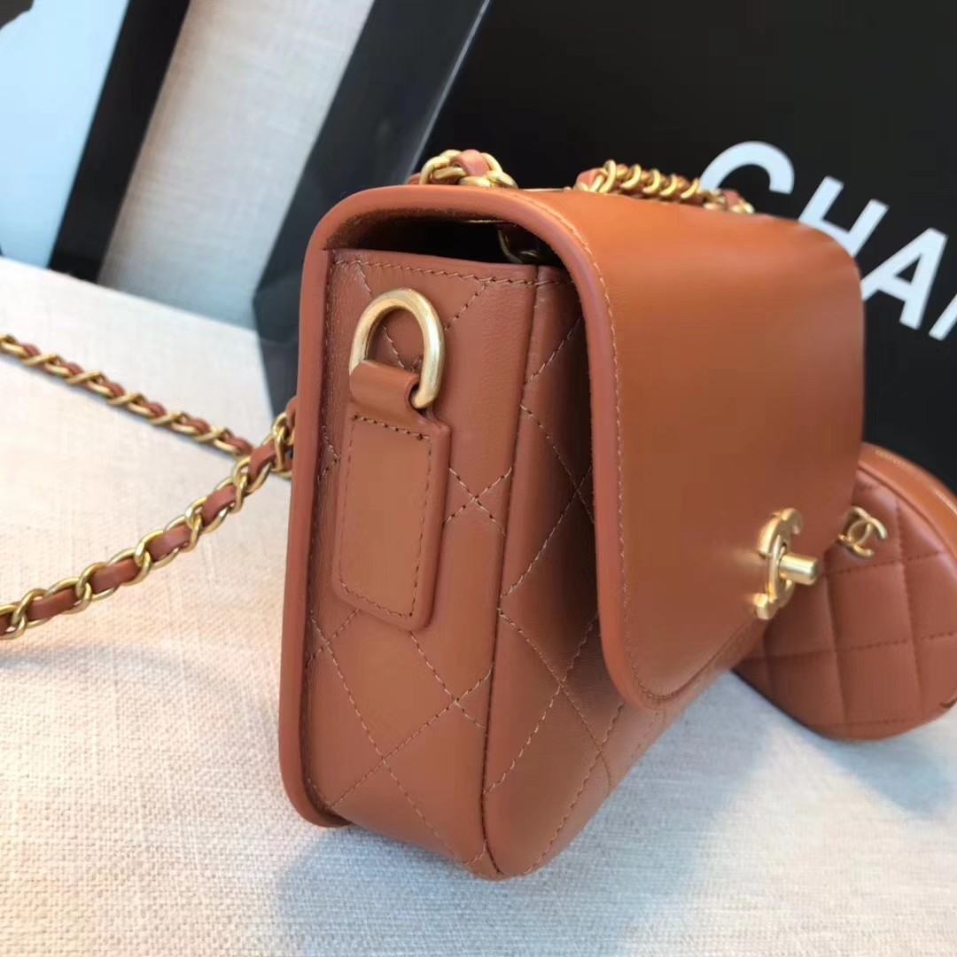 Chanel Flap Bag & Coin Purse AS1094