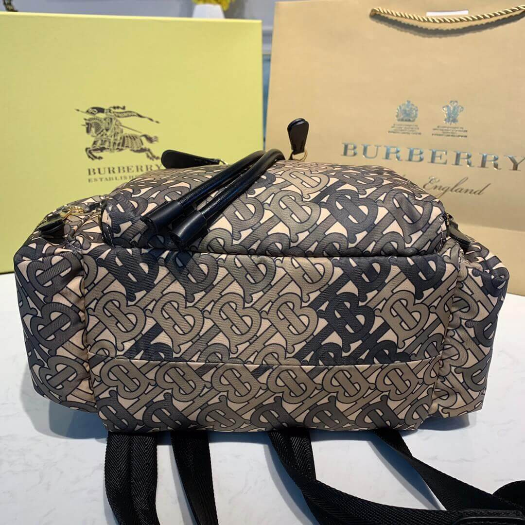 Burberry The Medium Rucksack in Monogram Print Nylon 80118061