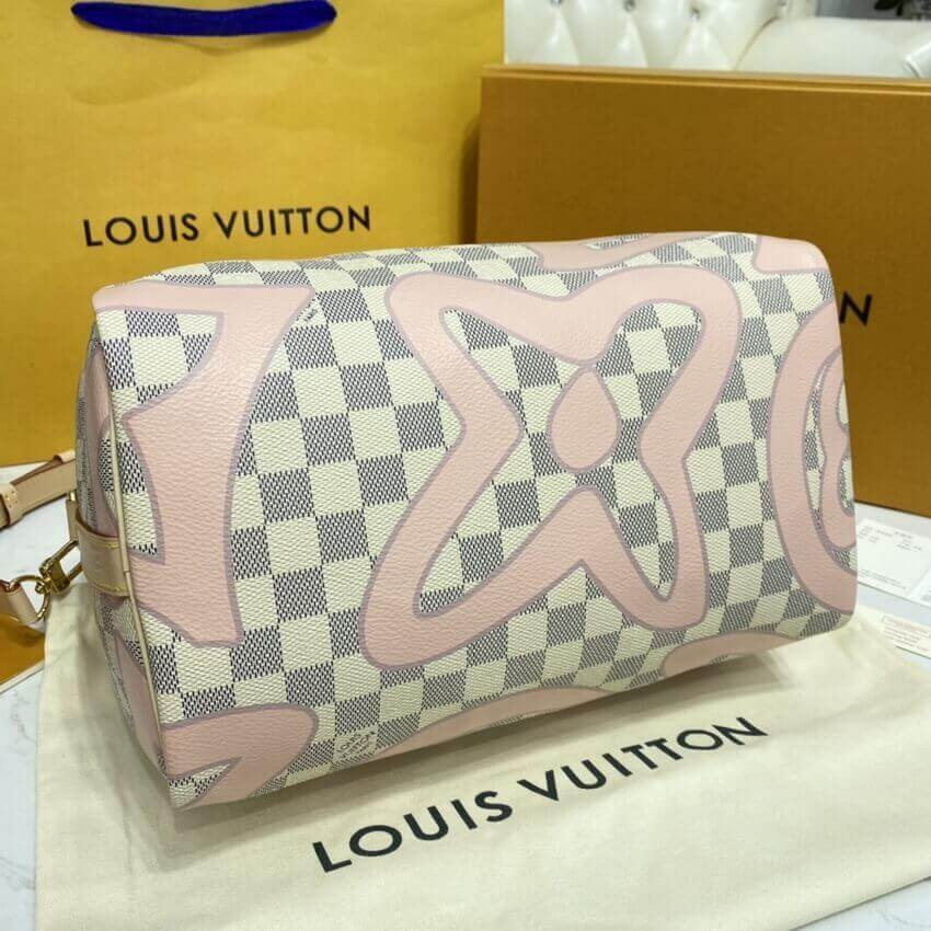 Louis Vuitton Damier Azur Speedy Bandouliere 30 N41052