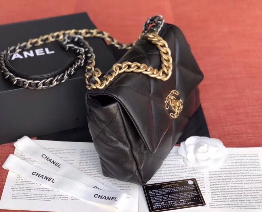 Chanel 19 Lambskin Flap Bag AS1160