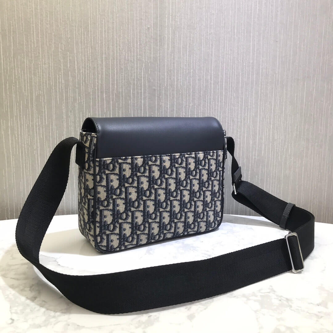 Christian Dior Oblique Canvas and Calfskin M9994