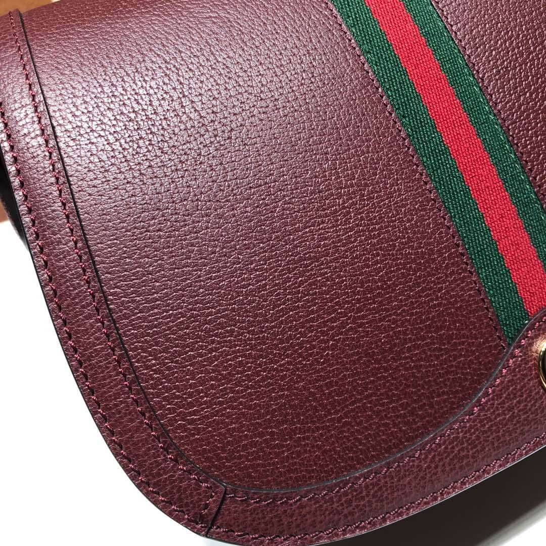 Gucci Ophidia Leather Small Shoulder Bag 601044