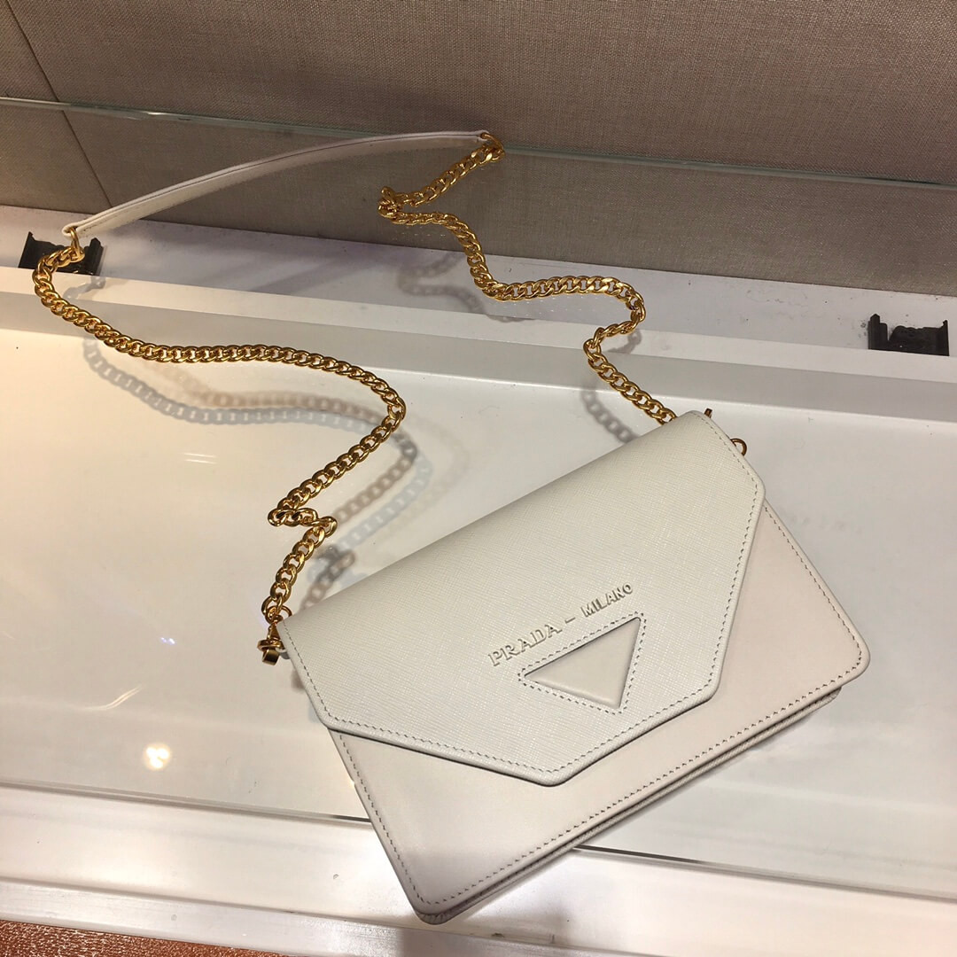 Prada Saffiano Leather Mini-Bag 1BP014