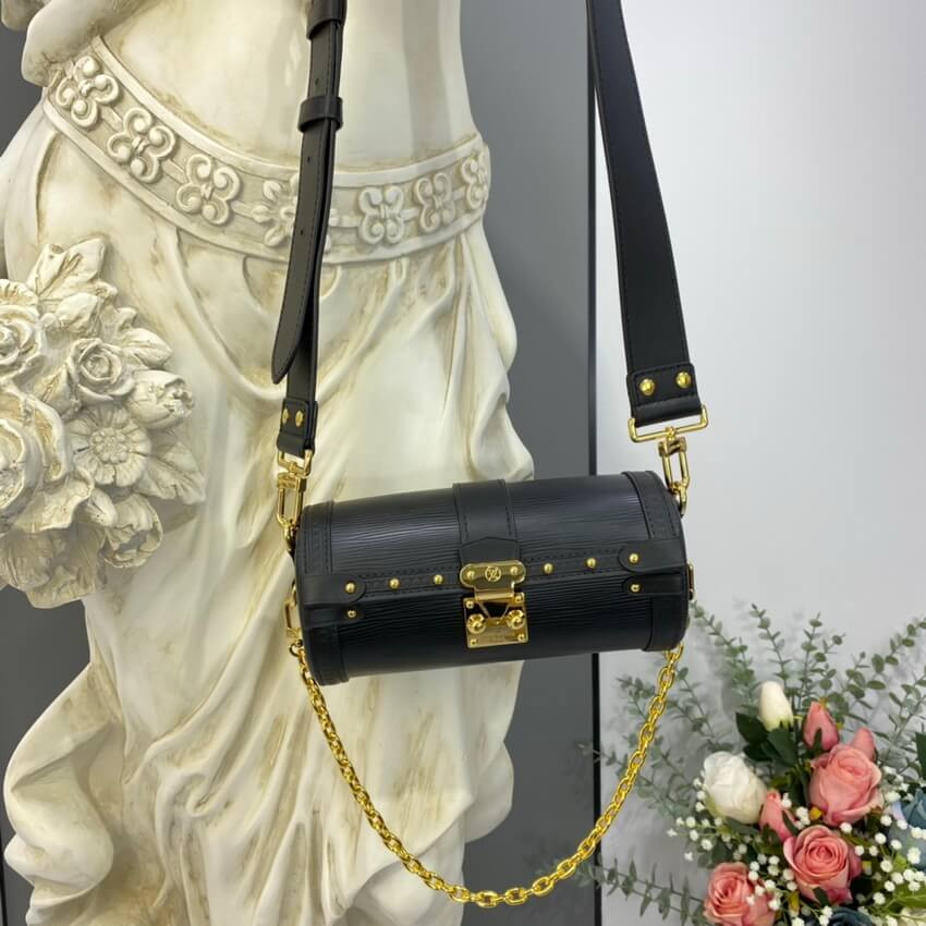 Louis Vuitton Epi Leather Papillon Trunk M58655 Black