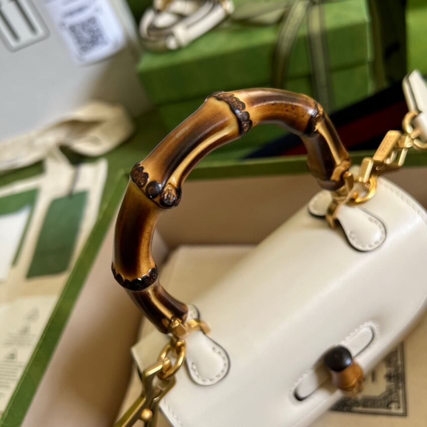Gucci Mini Top Handle Bag with Bamboo 686864