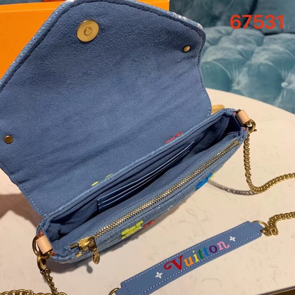 Louis Vuitton New Wave Chain Pochette M67531