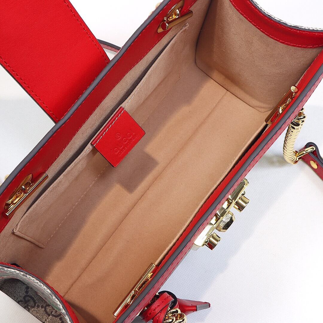 Gucci GG Apple Print Small Shoulder Bag 498156