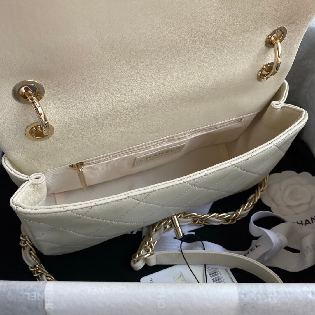 Chanel Lambskin Large Flap Bag AS2319