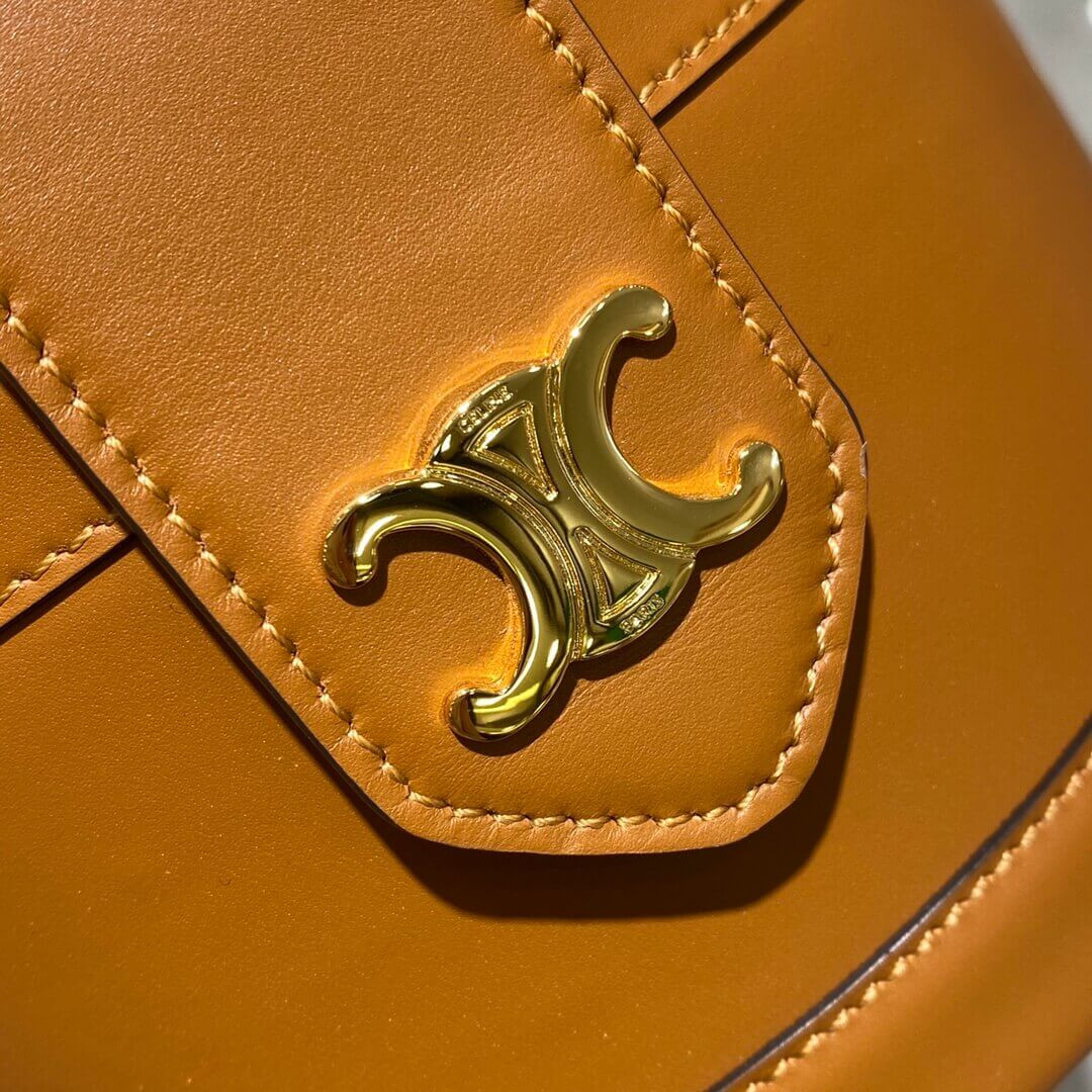 Celine Medium Tambour Bag In Smooth Calfskin 195192