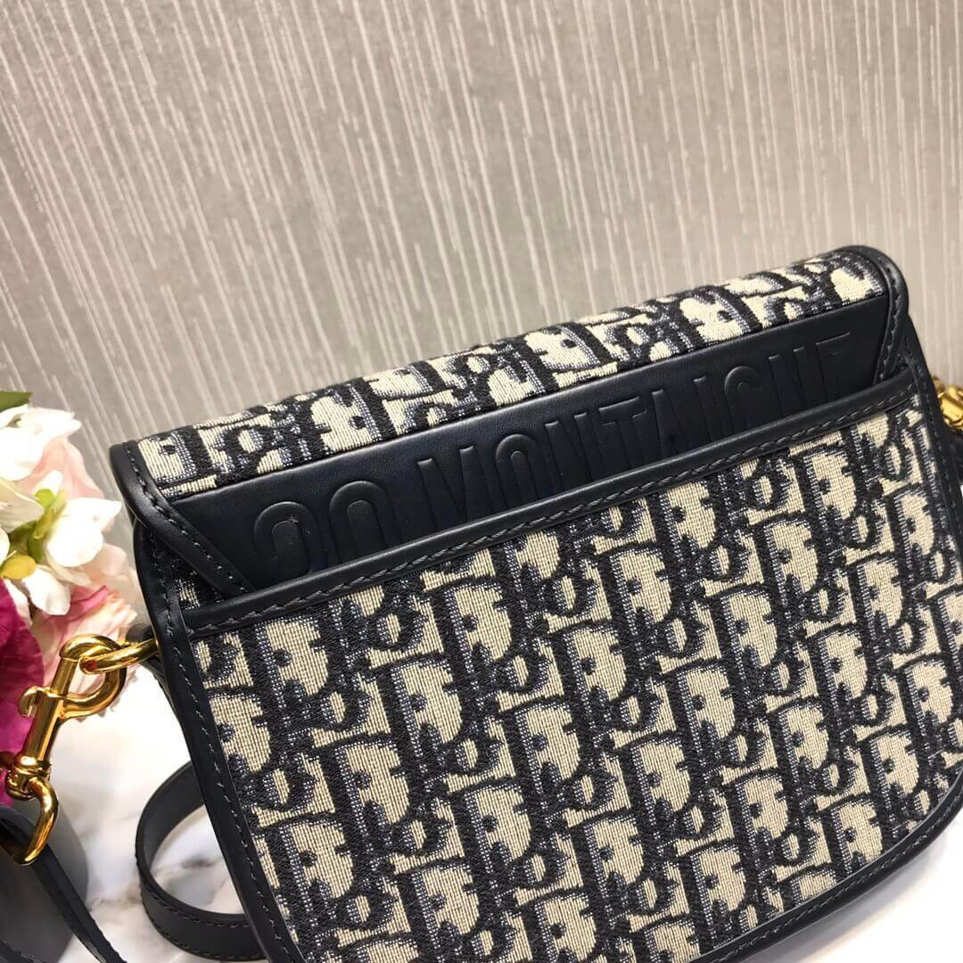 Christian Dior Medium Dior Bobby Bag in Oblique Jacquard M9319
