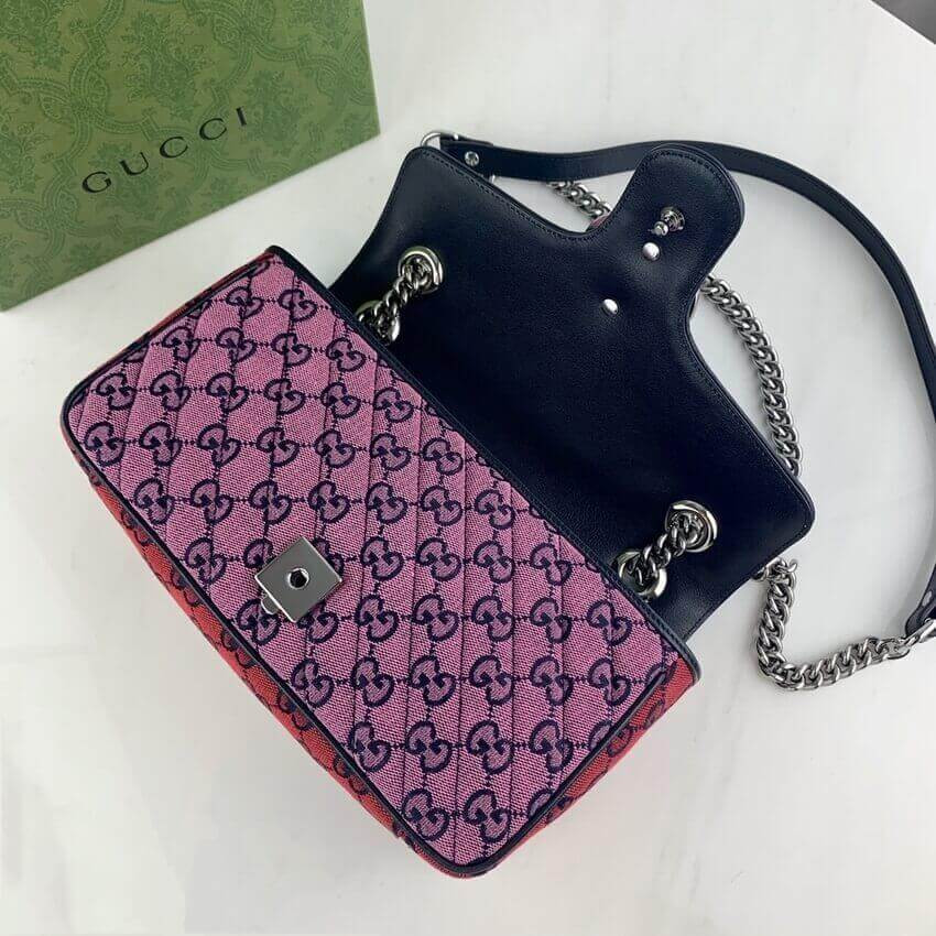 Gucci GG Marmont Multicolour Small Shoulder Bag 443497