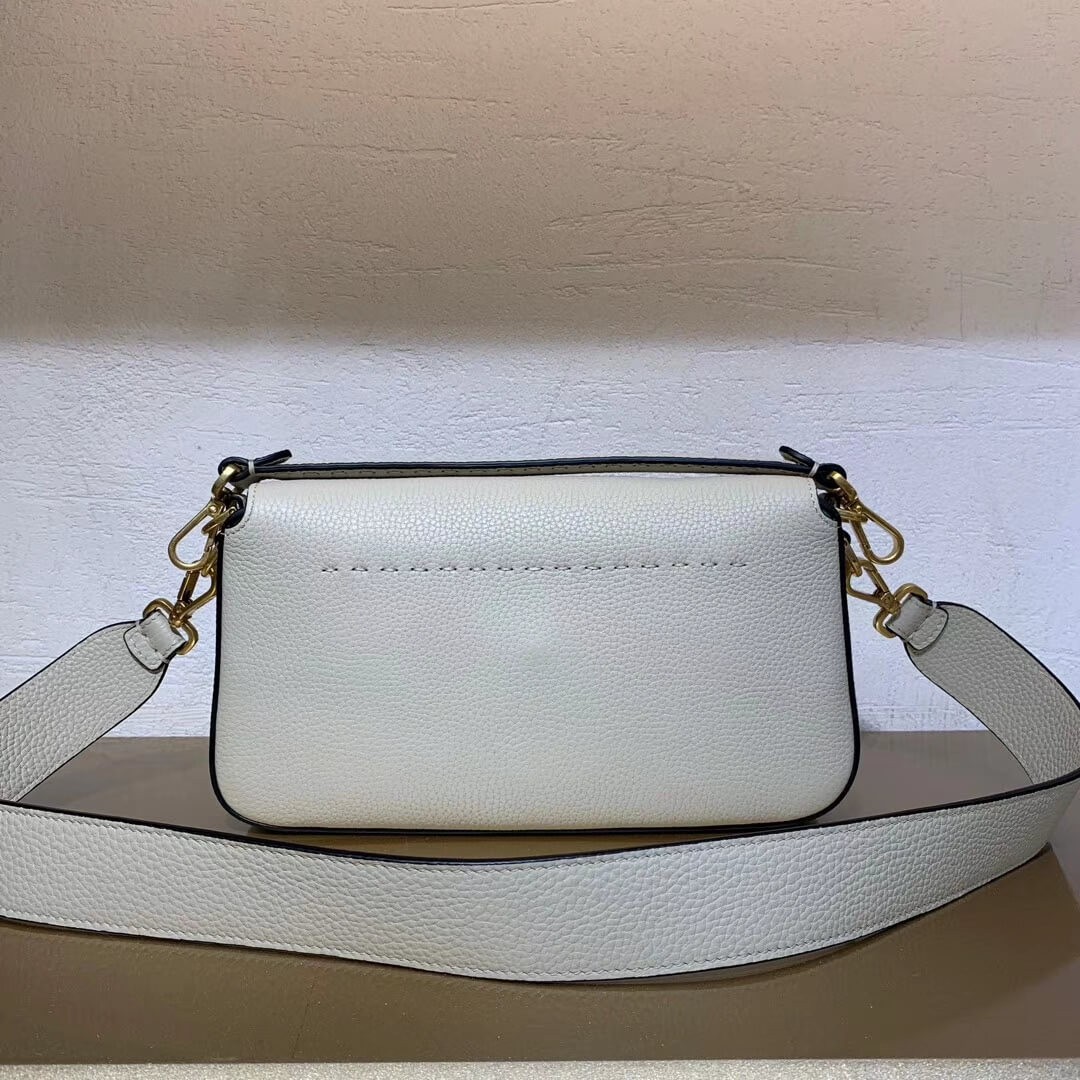 Fendi Grained Calfskin Baguette Bag 8BR600