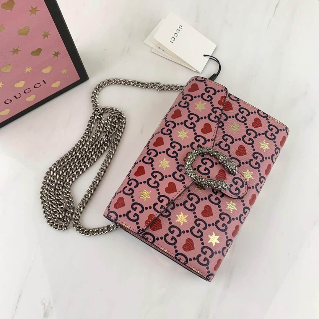 Gucci Valentine's Day Exclusive Dionysus Super Mini Chain Bag 401231