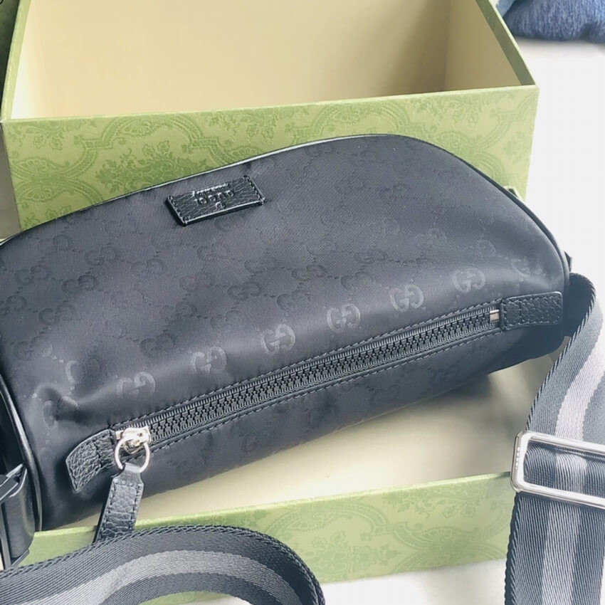 Gucci GG Guccissima Nylon Waist Crossbody Bag 449182
