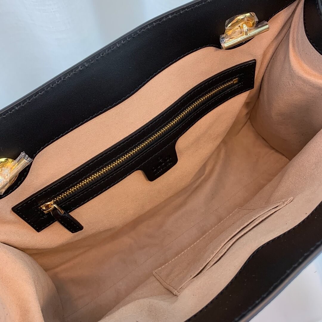 Gucci Padlock GG Supreme Bees Medium Shoulder Bag 479197