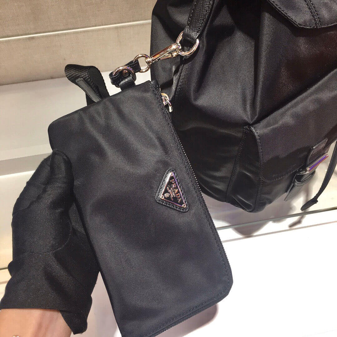 Prada Medium Nylon Backpack 1BZ811