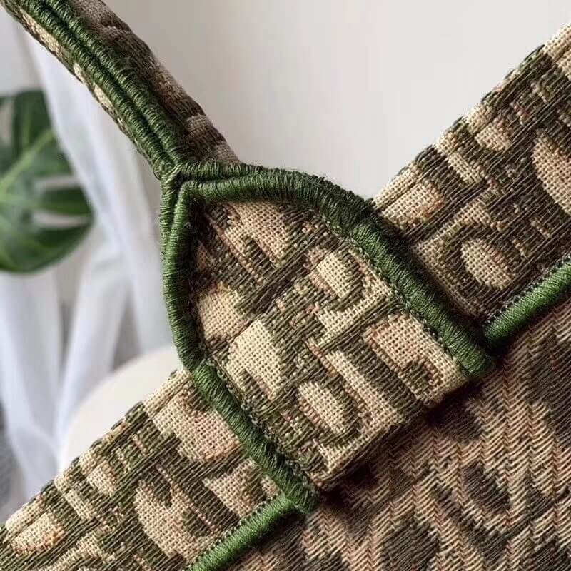 Christian Dior Book Tote Bag Oblique Print M1286