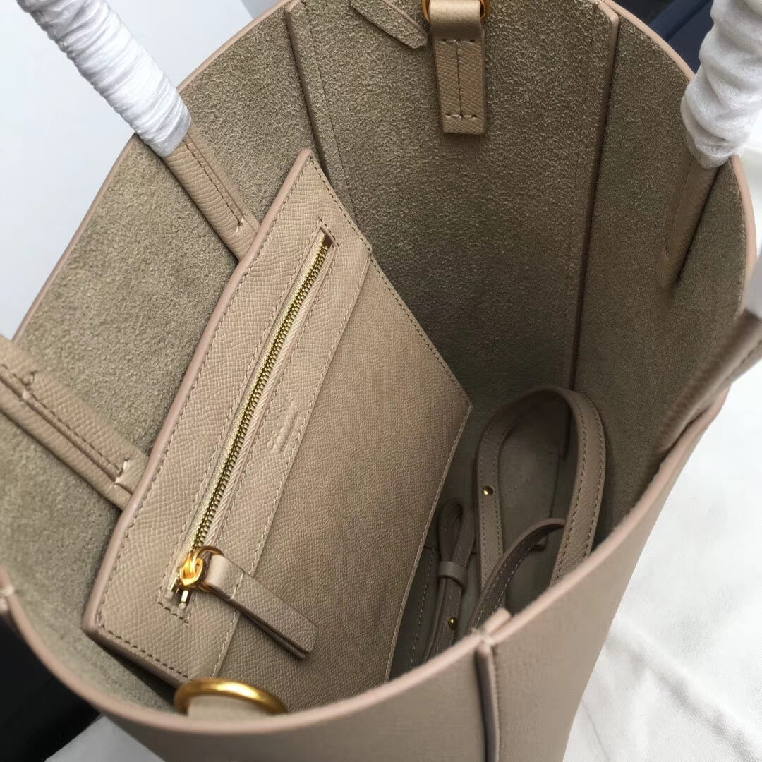 Celine Small Cabas In Grained Calfskin 189813