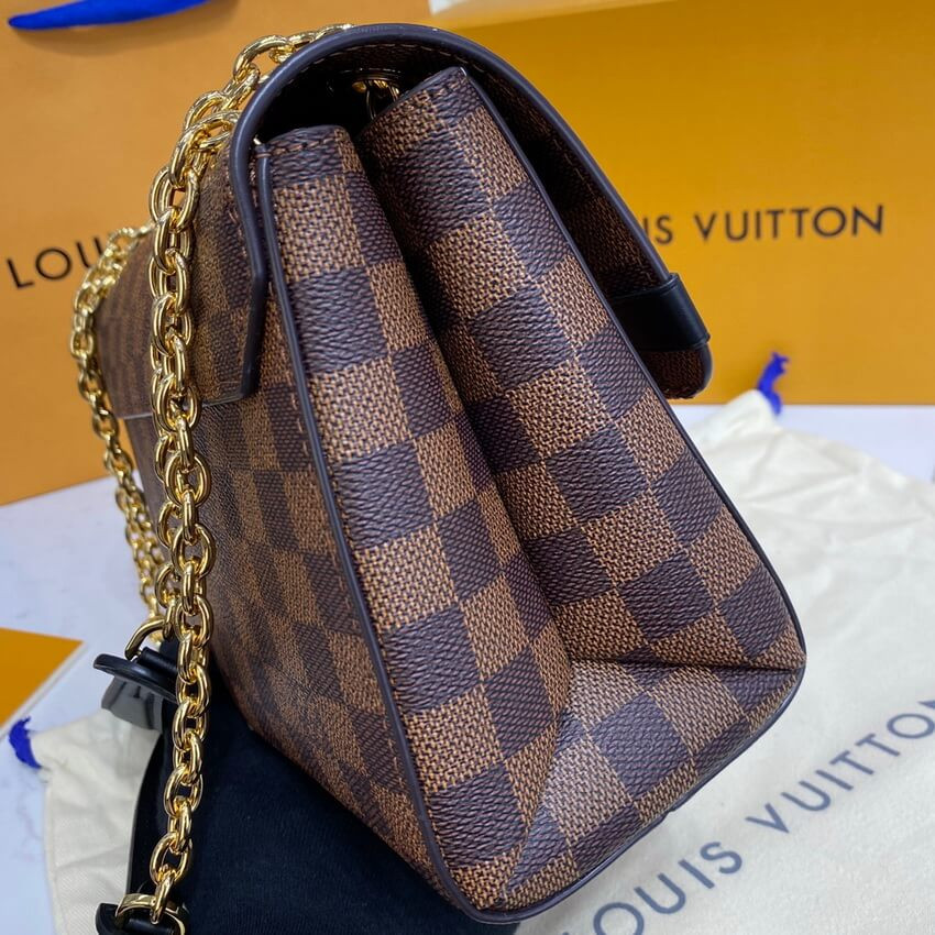 Louis Vuitton Damier Ebene Canvas Vavin PM N40110 Caramel