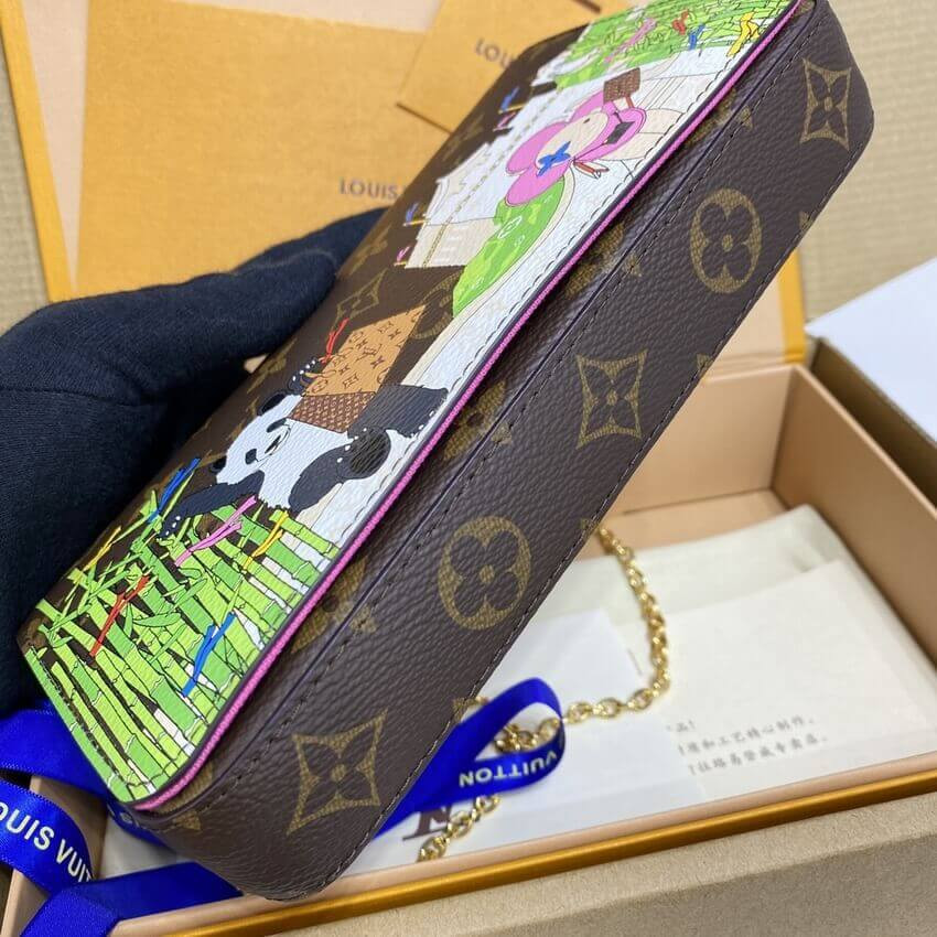 Louis Vuitton Monogram Canvas Pochette Felicie M80992