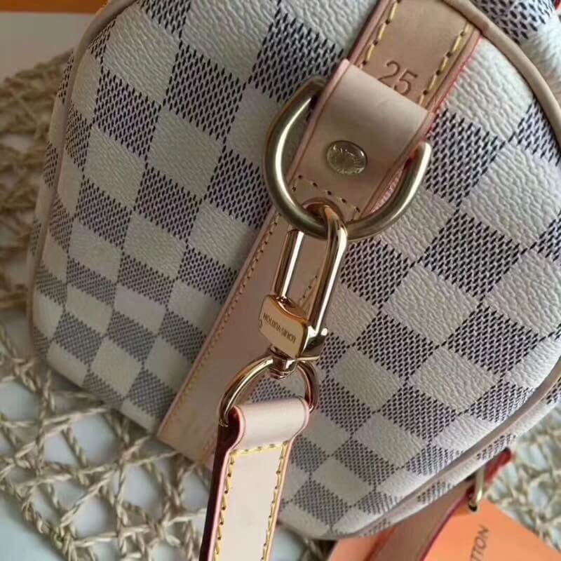 Louis Vuitton Damier Azur Canvas Speedy Bandouliere 25 N41374