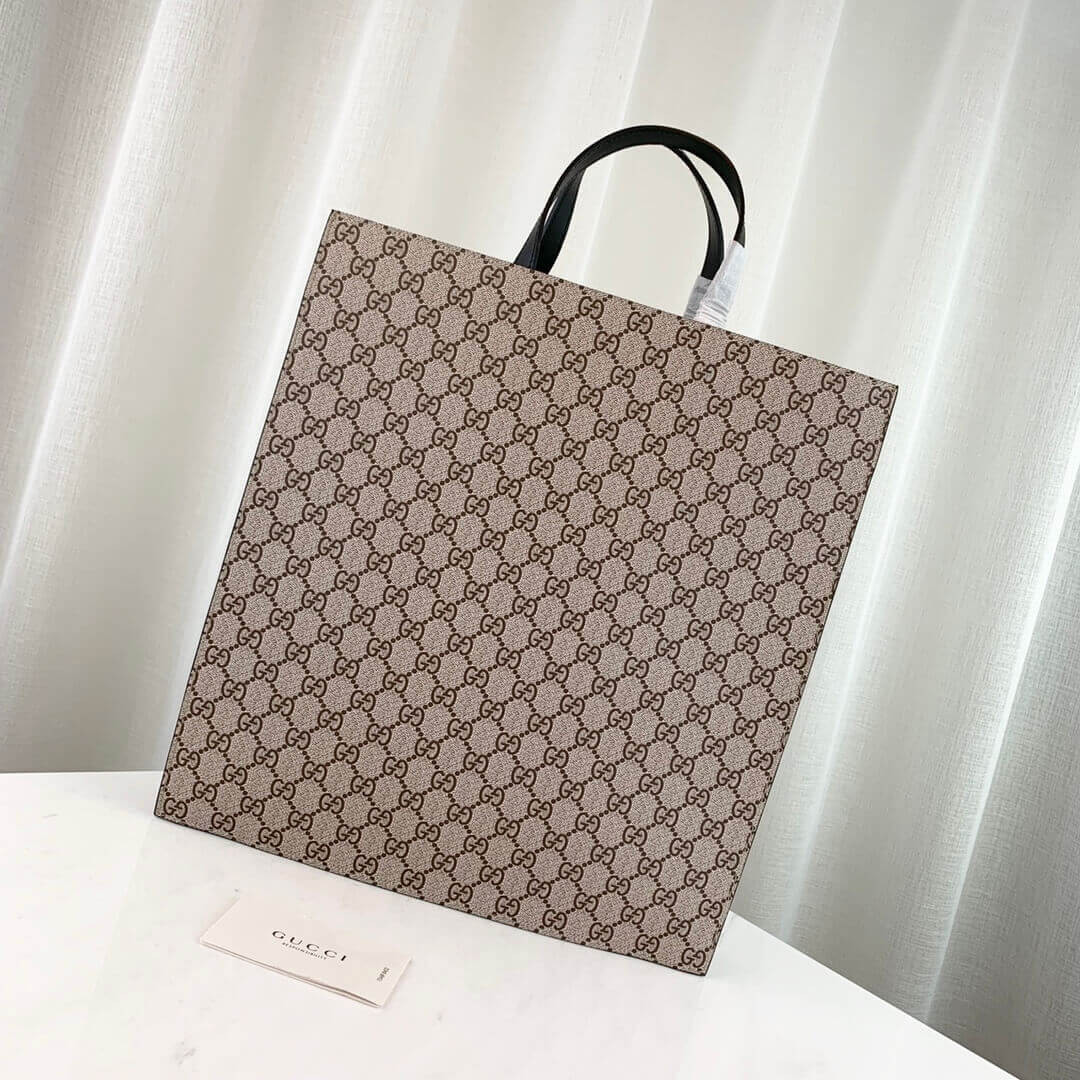 Gucci Bee Print GG Supreme Tote 450850