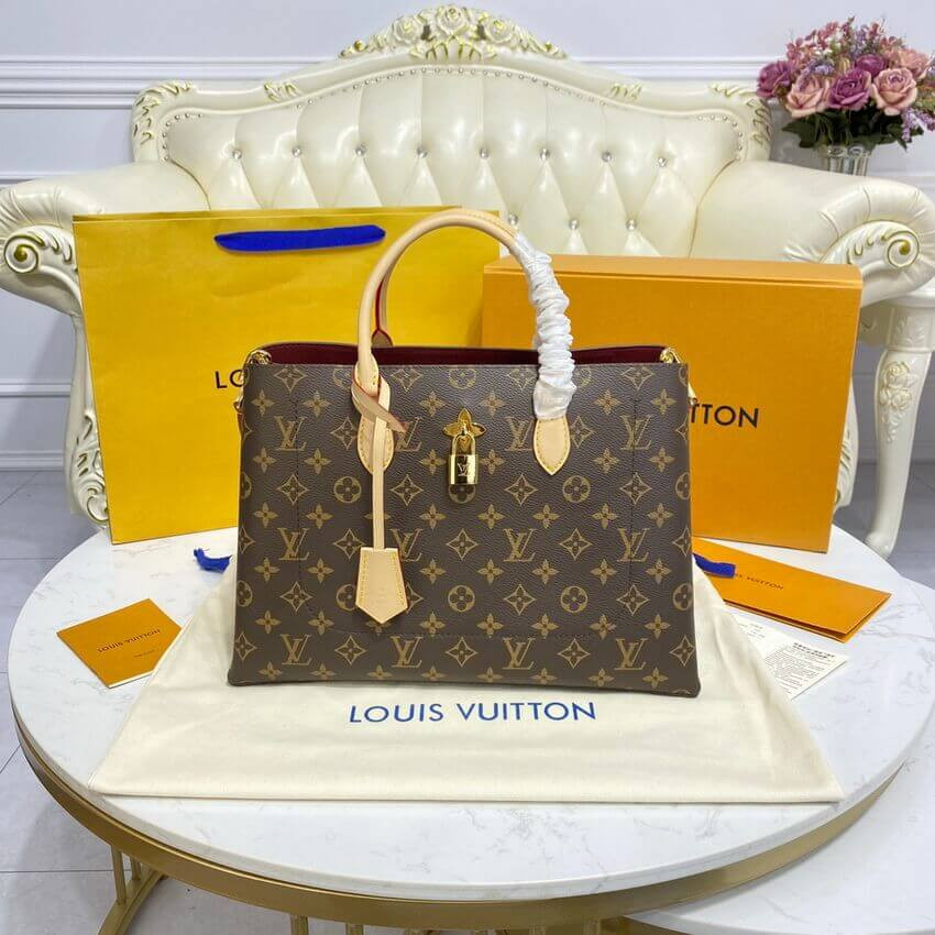 Louis Vuitton Monogram Canvas Flower Tote M43551