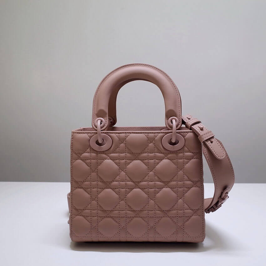Lady Dior My ABCDior Bag in Ultramatte Cannage Calfskin M0538