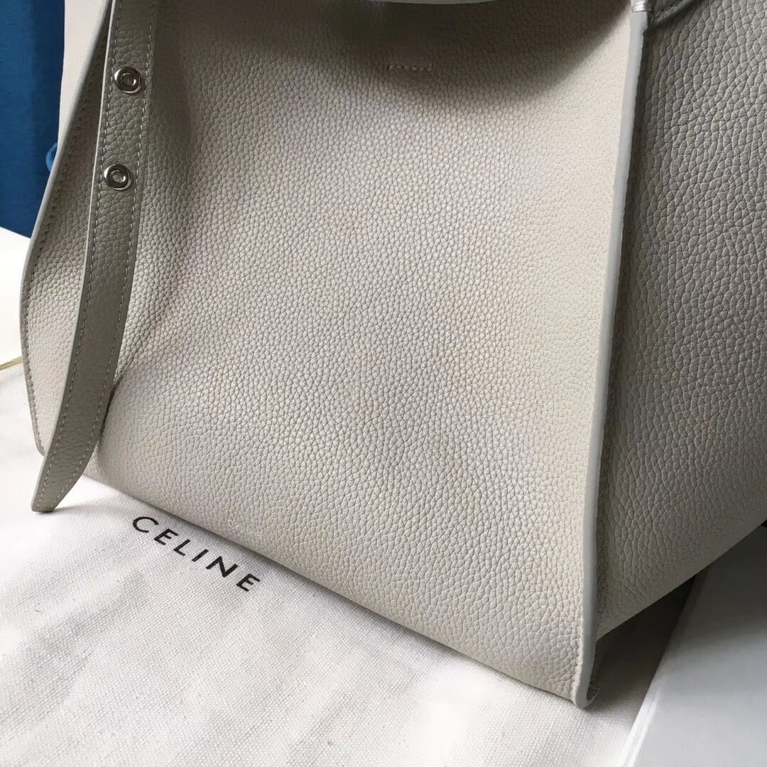Celine Small Big Bag With Long Strap In Supple Grained Calfskin 189313