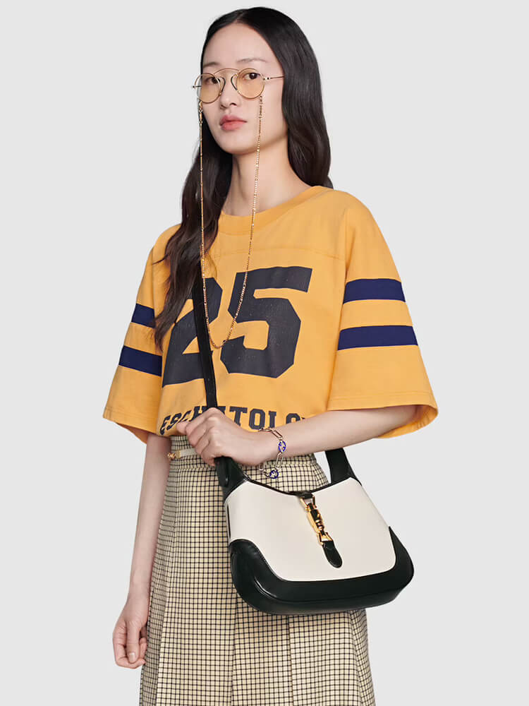 Gucci Jackie 1961 Leather Small Shoulder Bag 636706