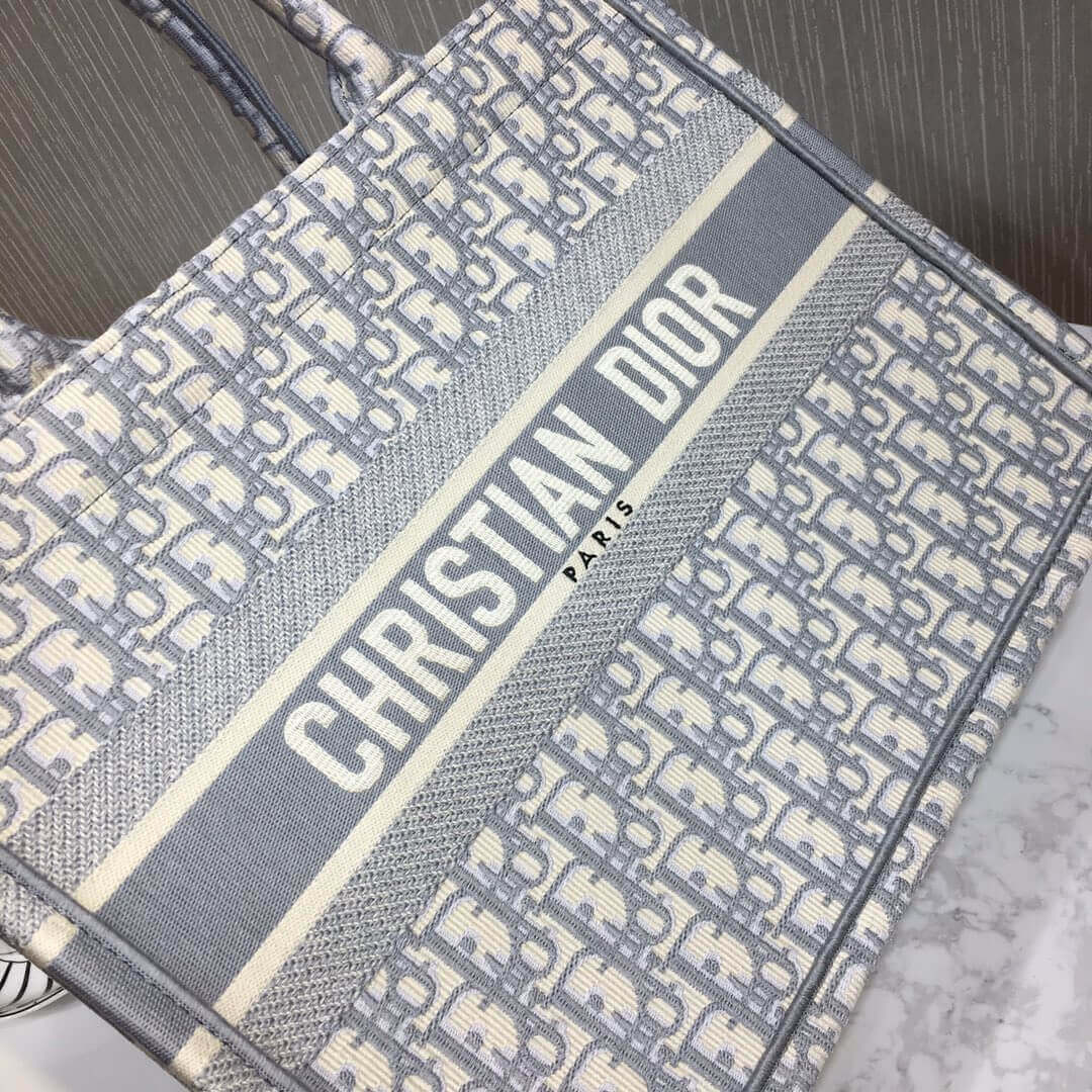 Christian Dior Small Book Tote Oblique M1296