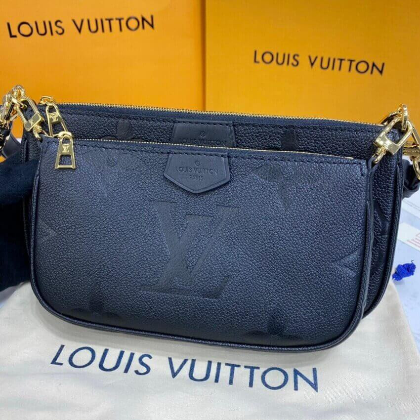 Louis Vuitton Monogram Empreinte Multi Pochette Accessoires M80447 M80399