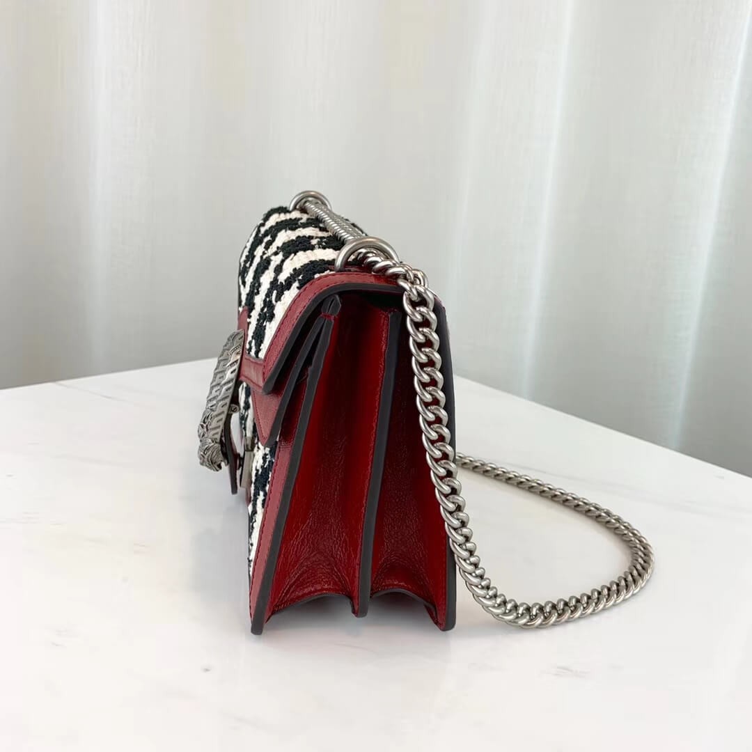 Gucci Dionysus GG Tweed Small Shoulder Bag 400249