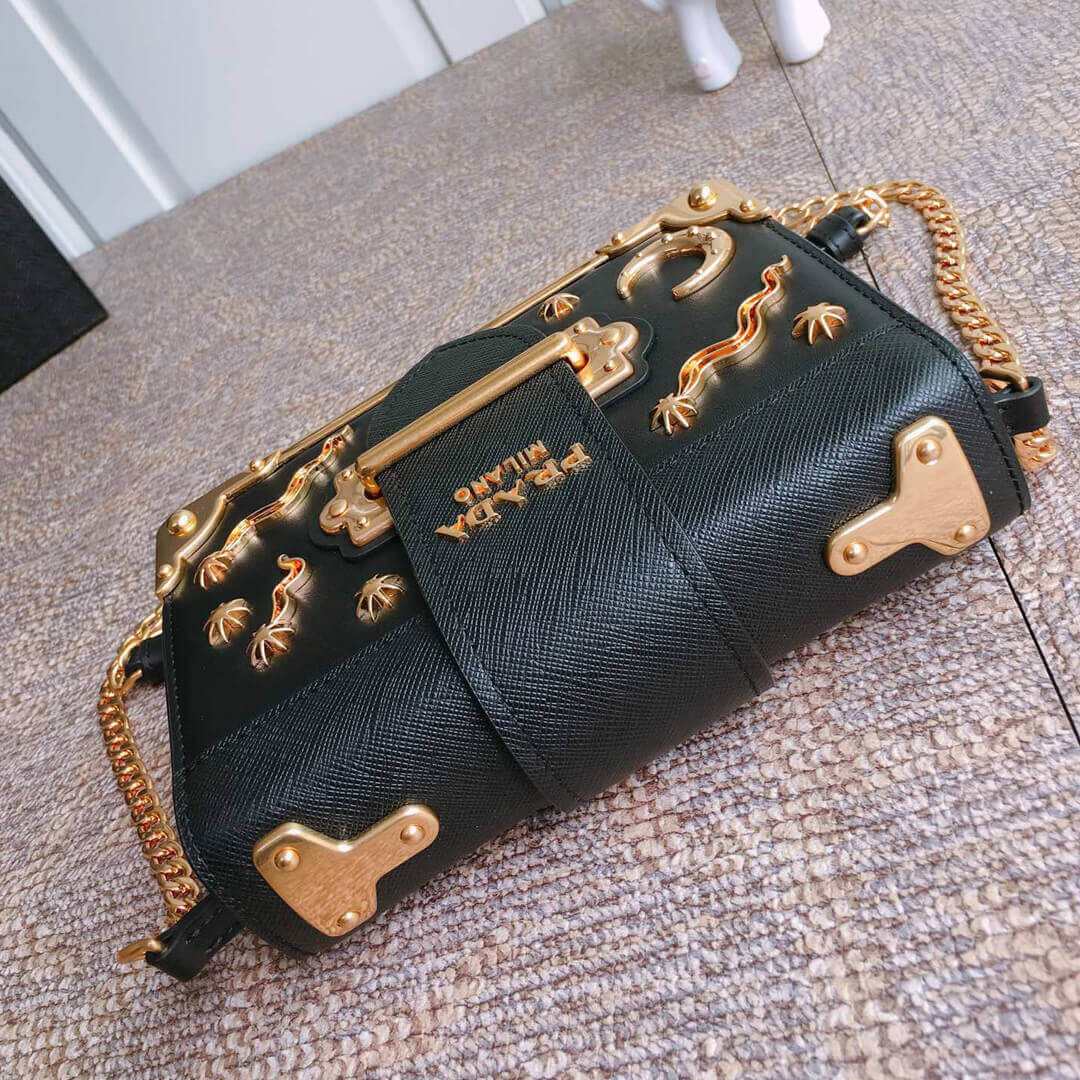 Prada Astrology Embellished Cahier Bag 1BH018