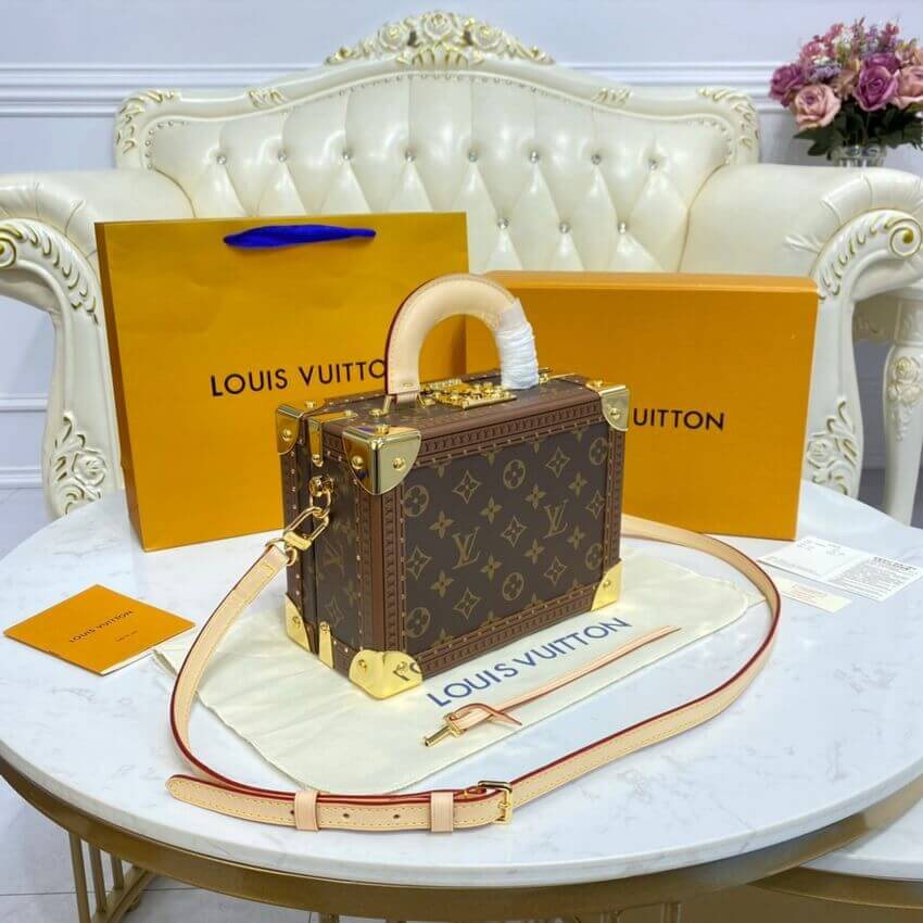 Louis Vuitton Monogram Valisette Tresor M45673