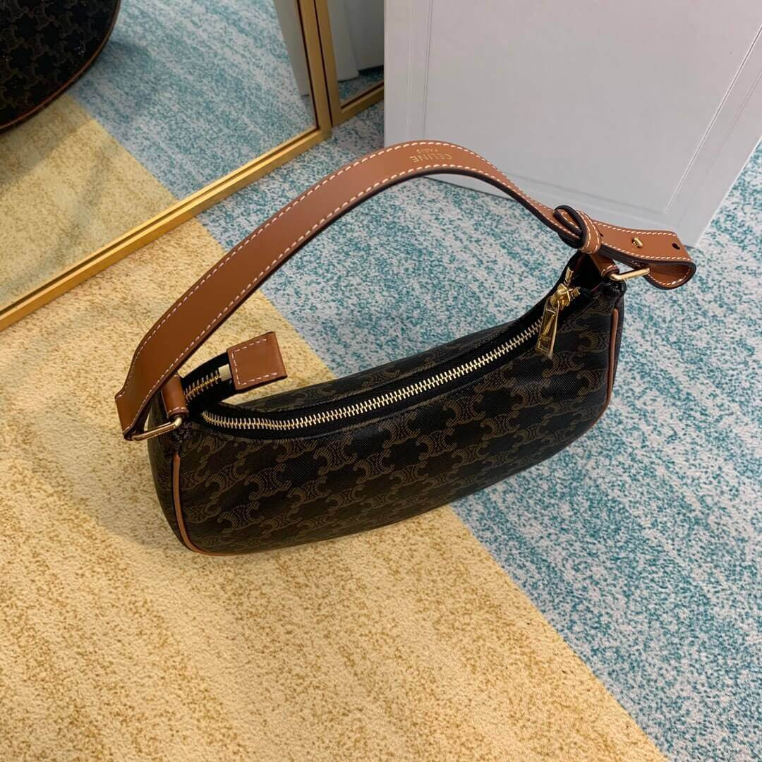 Celine Ava Bag In Triomphe Canvas 193952