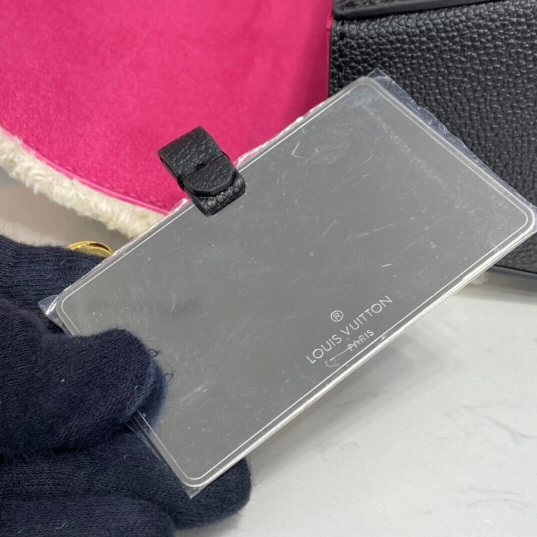 Louis Vuitton Twist MM M56976 In Leather and Shearling