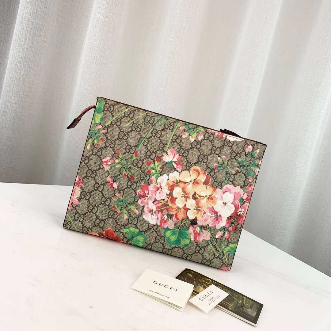 Gucci GG Blooms Large Cosmetic Case 430268