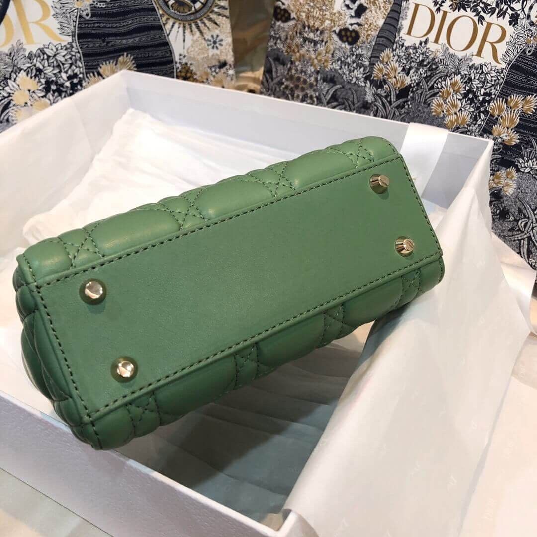 Christian Dior Lambskin Mini Lady Dior Bag 44500