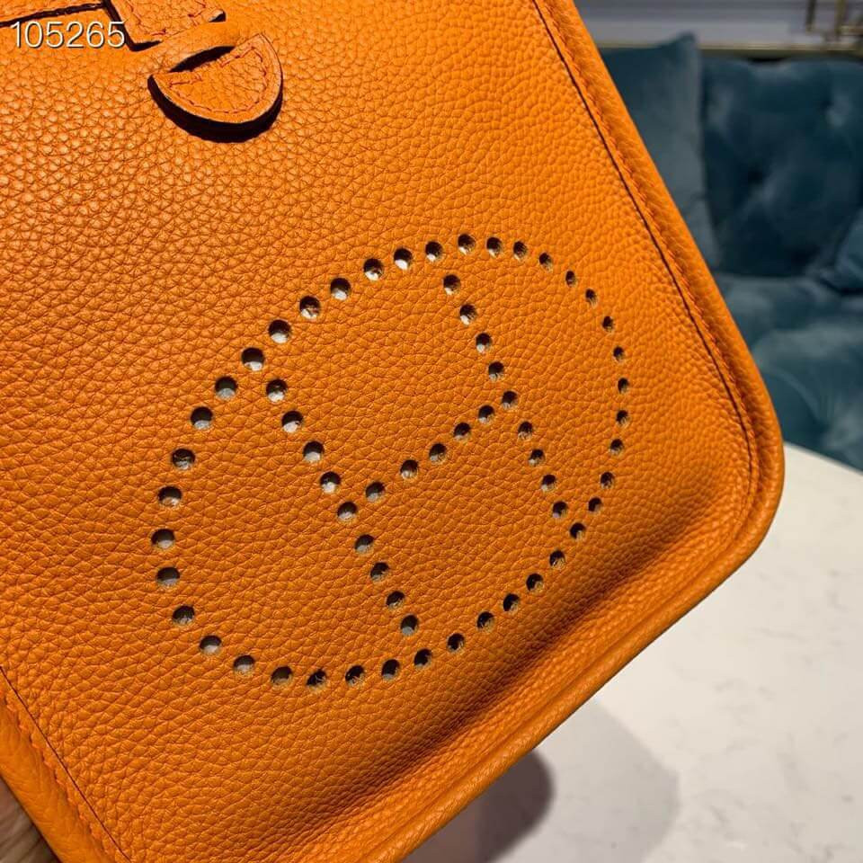 Hermes Evelyne III TPM Bag 20cm in Taurillon Clemence