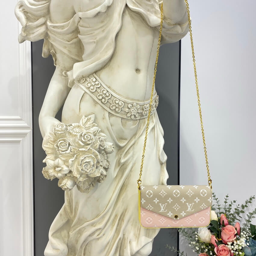 Louis Vuitton Monogram Empreinte Leather Felicie Pochette M81359