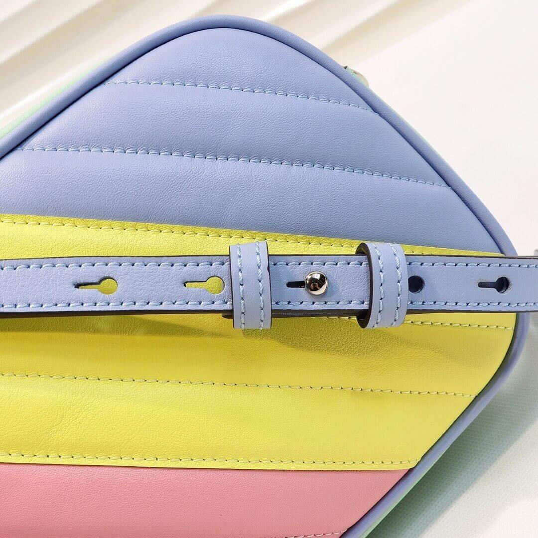 Gucci GG Marmont Small Shoulder Bag In Pastel And Rainbow 447632