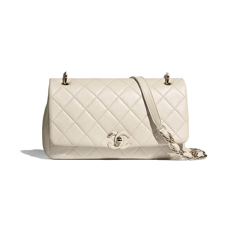 Chanel Lambskin Large Flap Bag AS2319