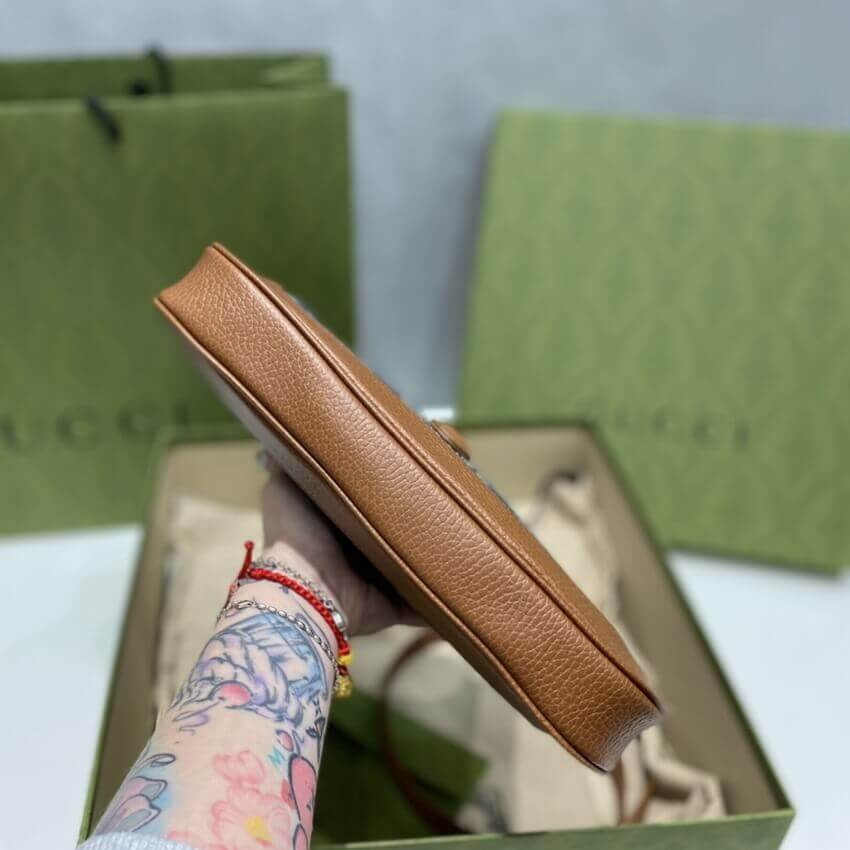 Gucci Denim Jackie 1961 Small Shoulder Bag 636706