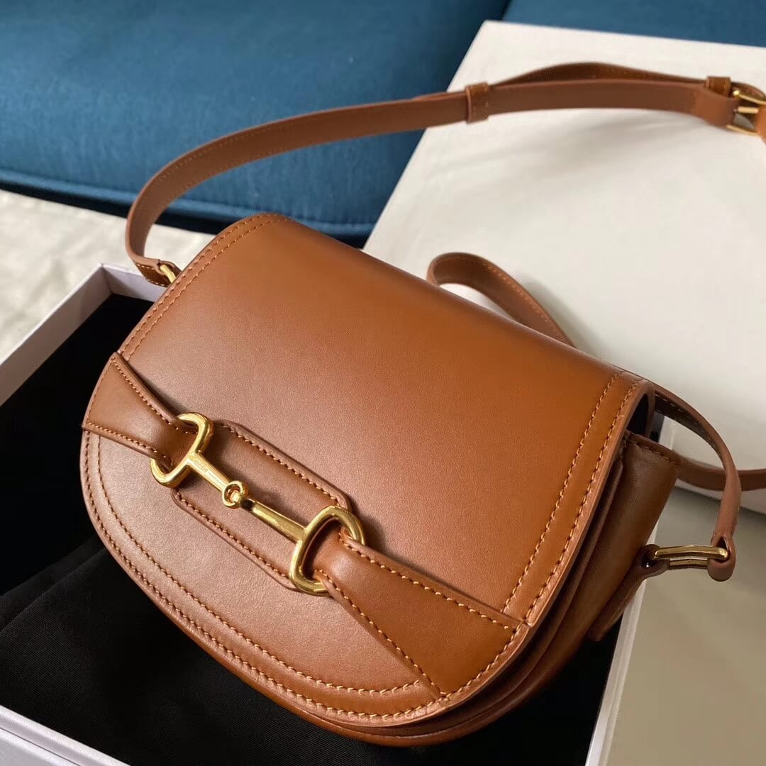 Celine Small Crecy Bag In Natural Calfskin 191363