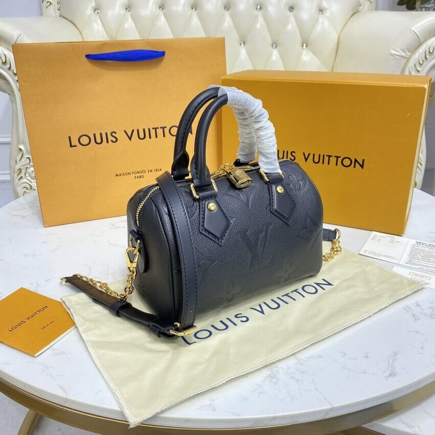 Louis Vuitton Monogram Empreinte Speedy Bandoulière 20 M58953