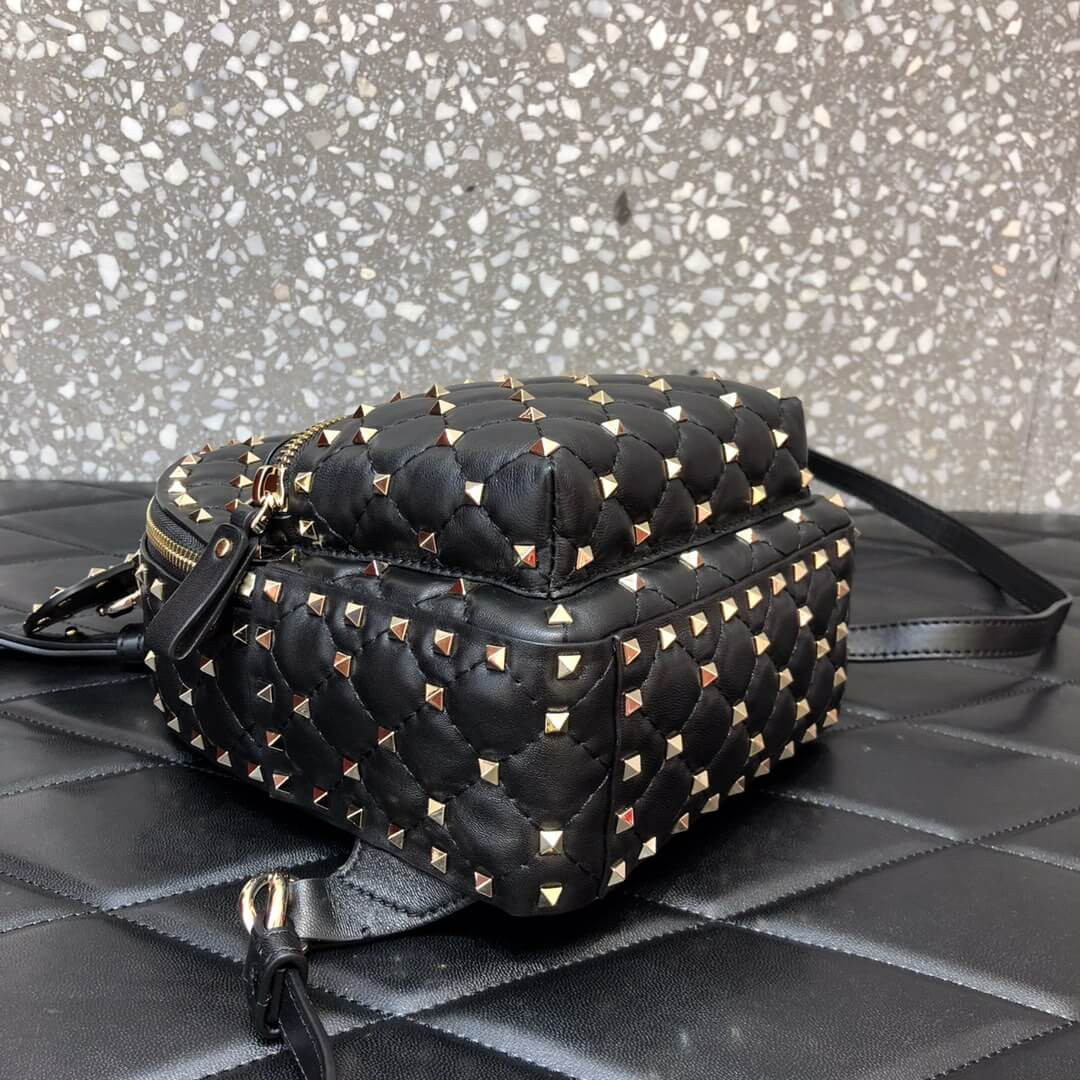 Valentino Garavani Rockstud Spike Mini Backpack 0630J