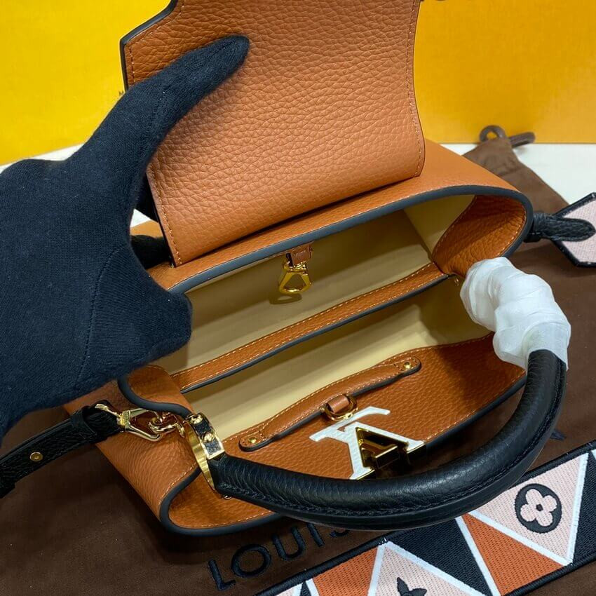 Louis Vuitton Capucines BB M59266 Gold/Noir