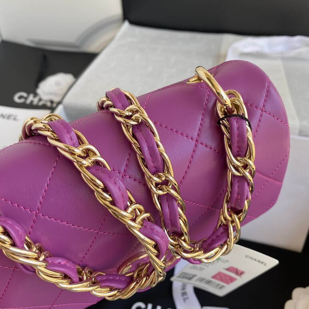 Chanel Lambskin Small Flap Bag AS2317