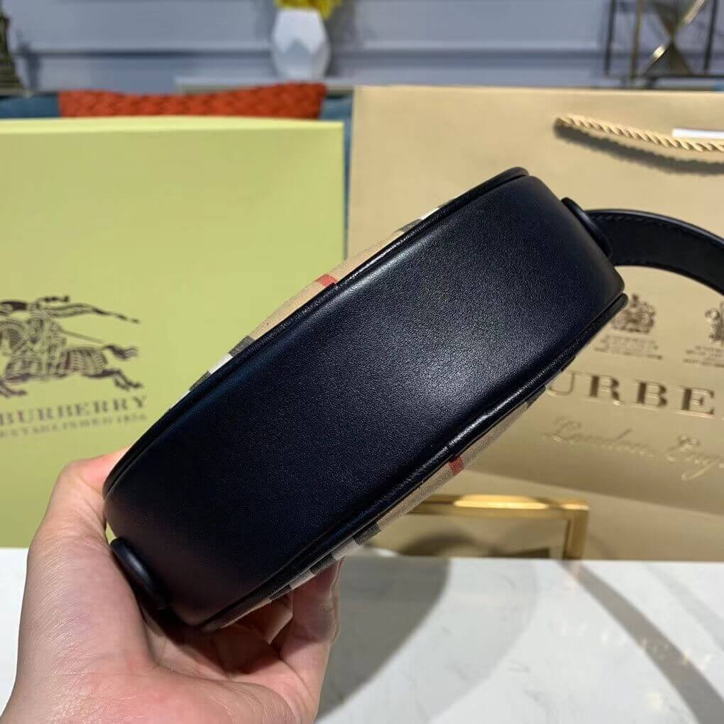 Burberry Icon Stripe Cotton Crossbody Bag 80112291